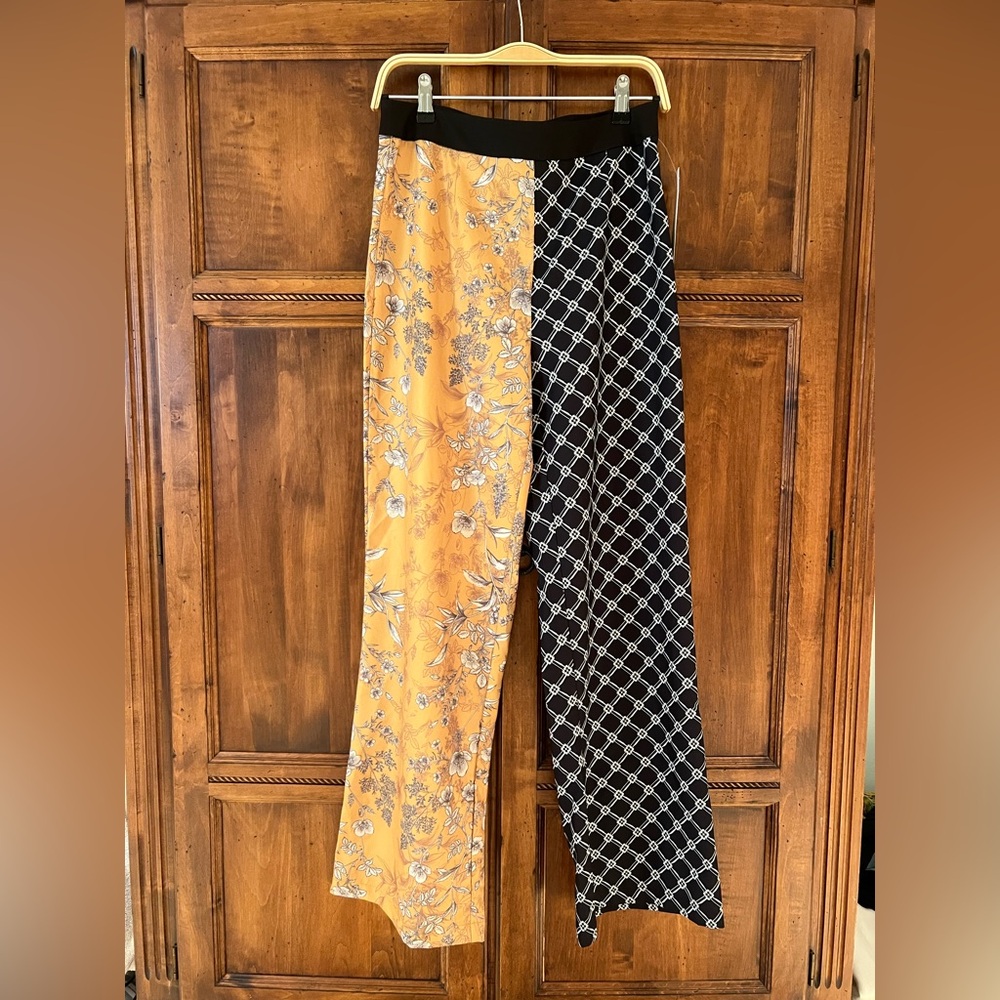 NWT Mod X Wise Leg Two Tone Pants  | Size S
| Boho | Travel | Vacation | Party
